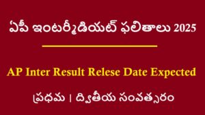 AP Inter Result Relese Date