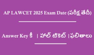AP LAWCET 2025 Exam Date